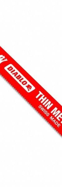 DIABLO Jigsaw Blade: 30, 3 5/8 in Blade Lg, Bi-Metal, Flex for Curved Cuts Cutting Edge, Metal, 5 PK (MPN DJT121GF5). Key specifications — attr1097716: Thin Metal; attr1097715: Bi-Metal; attr1097719: 30; attr1097728: DIABLO.