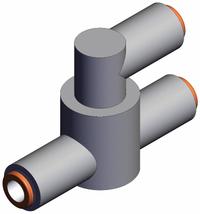 SMC Shuttle Valve: 1/4 in, 0.05 MPa to 1 MPa (MPN VR1220F-06). Key specifications — attr1086980: SMC; attr1086978: VR1220F-06.