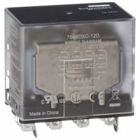 SCHNEIDER General Purpose Relay: Socket Mounted, 15 A Current Rating, 12V DC, 4PDT, F Socket (MPN 784XDXC-12D). Key specifications — Brand: SCHNEIDER; Base Type: Square; Mounting Style: Socket; Electrical Connection: Faston Terminal; Manufacturer Part Number: 784XDXC-12D; Operating Current: 15 A at 120/150V; Series: 784 Series.