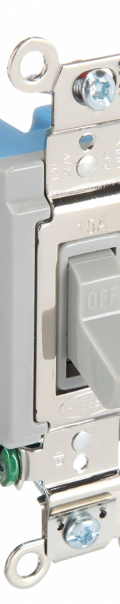 HUBBELL Wall Switch: Toggle Switch - Toggle Wall Switches