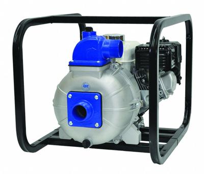 IPT PUMPS Engine Driven Pump: 5 hp, 2 in MNPT, 2 in MNPT, 220 gpm Flow Rate @ 20 Ft. of Head - Engine-Driven Trash Pumps