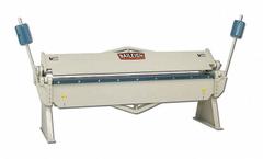 BAILEIGH INDUSTRIAL Sheet Metal Brake: Hand Lever, 16 ga Capacity, 120 in Max. Bending Wd (MPN HB-12016). Key specifications — attr76087: Yes; attr76080: BAILEIGH INDUSTRIAL.