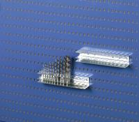 TRESTON Drill Bit Holder: 9 3/8 in x 9 3/8 in x 1 3/4 in, 1 Hooks, Screw-In, Surface, Silver (MPN 838373-51). Key specifications — Mounting Type: Surface; Includes: Bolts; Finish: Zinc-Plated; Color: Silver; Accessory Type: Toolholder; Locking System: Screw-In; Material: Steel; For Tool Type: Drill Bits.