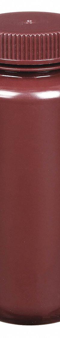 APPROVED VENDOR Reagent Bottle: HDPE, 500 mL, 16.9 fl oz, Closure Included, Amber, 53-415 mm (MPN 6FAN8). Key specifications — Brand: APPROVED VENDOR; Graduated: No; Body Color: Amber.