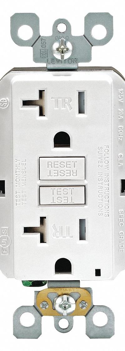 LEVITON GFI Receptacle: Decorator Duplex - General Purpose Receptacles