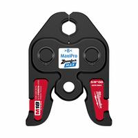 MILWAUKEE Press Jaw: 5/8 in Pipe, Forged Steel, For ZoomLock® MAX, Extended/Std Tool Types (MPN 49-16-2654Z). Key specifications — attr518773: Jaw; attr537224: 5/8 in; attr518762: Forged Steel; attr518771: Forged Steel; attr518761: ZoomLock® MAX; attr518760: MILWAUKEE.