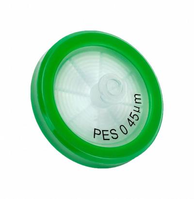 GLOBE SCIENTIFIC Syringe Filter: Non-Sterile, 0.45 um Pore Size, 100 mL Max Capacity - mL - Non-Sterile Syringe Filters