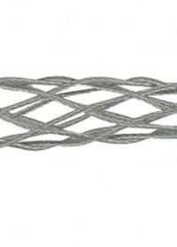 KLEIN TOOLS Pulling Grip: 0.75 in to 0.99 in, 1,360 lb Breaking Strength, 20 in Mesh Lg (MPN KPS075-2). Key specifications — Cable Dia. Range: 0.75 in to 0.99 in; Material: Galvanized Steel; Eye Style: Rotating; Brand: KLEIN TOOLS.