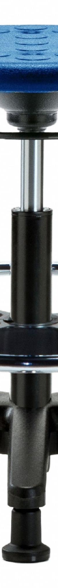 Stool: Polyurethane, Ht Range 17 3/4 in to 25 1/2 in, 13 in Seat Wd, 13 in Seat Dp, 5 Glides, Blue (MPN IPMBSO-RG-CF-RG-BLU). Key specifications — Brand: APPROVED VENDOR; Foot Support: Yes; Base Material: Fiberglass; ESD-Safe: Not ESD Safe; Number of Casters: 0.