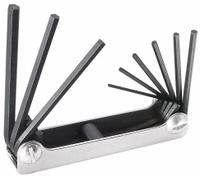 KLEIN TOOLS Hex Key Set: 1 - 5 Pieces, Folding, SAE, Std End, Short, 1 Pieces, Folding Holder, Satin (MPN 70591). Key specifications — attr1205553: Not Tether Capable; attr1205554: KLEIN TOOLS; attr1205568: Satin; attr1293176: 1 - 5 Pieces.