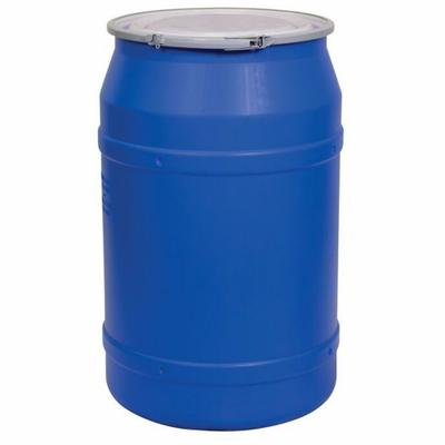 APPROVED VENDOR Transport Drum: HDPE, 55 gal, Lever Lock Ring, Unlined/No Interior Coating - Plastic Overpack Drums