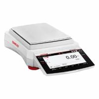 OHAUS Lab Scale: 12,200 g Capacity, 0.01 g Readability, ct/dwt/g/gr/kg/lb/oz/ozt, 0.02 g Linearity (MPN EXR12202N). Key specifications — Brand: OHAUS; Display Type: TFT Touchscreen.