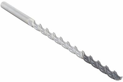 OSG Extra Long Drill Bit: 10 mm, 300 mm Overall Lg, 120° X-Thinning Point - Chip-Clearing Cobalt Extended-Length Drill Bits