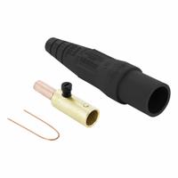 Single Pole Inline: Male, Black, 600V AC/600V DC, 400 A, Crimp Tube Termination, 16 Series (MPN 16D28-UE). Key specifications — Gender: Male; Series: 16; Brand: LEVITON.