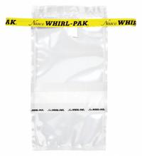 WHIRL-PAK Sampling Bag: Write-On, Sterile, 7 fl oz Capacity - oz, 207 mL Capacity - mL, 3 mil Thick (MPN B01489). Key specifications — Brand: WHIRL-PAK; Color: Clear; Product Type: Sampling Bag; Standards: USDA; Style: Write-On.