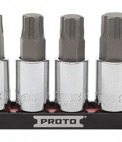 PROTO Socket Bit Set: 1 - Hex Bit Socket Sets