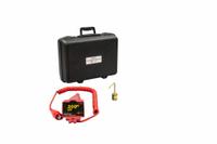 HDE Phasing Meter and Voltmeter Set: 5 V to 43 kV, 5 V, IP64, Digital Display, Digital (MPN DDPM-40S). Key specifications — IP Rating: IP64; Brand: HDE; Includes: CS-SVM Case.