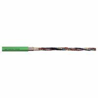 CHAINFLEX Measuring System Cable: (4) Pr 26 AWG (0.14)/(4) 17 AWG (1.0)/(4) Shielded 26 AWG (0.14) (MPN CF113-017-D). Key specifications — Conductor Grouping: (4) Pair 26 AWG/(4) 17 AWG/(4) Shielded 26 AWG; Includes Ground: No; Overall Length: Order by the Foot; Minimum Bend Radius Factor - Fixed: 4 x OD; Minimum Bend Radius Factor - Flexible: 6 x OD; Brand: CHAINFLEX.