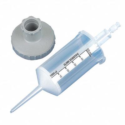 GLOBE SCIENTIFIC Dispenser Syringe Tip: Non-Sterile, 5,000 ul Capacity, Bulk Bag, No Filter - Non-Strerile Pipette Tips