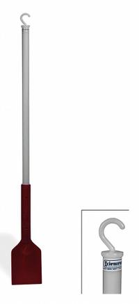 Scraper: Scraper, Non-Sterile, LDPE, 42 in Overall Lg, 5 in Overall Wd, 36 in Handle Lg, Red (MPN F36831-0000). Key specifications — Product Type: Scraper; Standards: FDA Grade Material; Brand: APPROVED VENDOR; Color: Red.