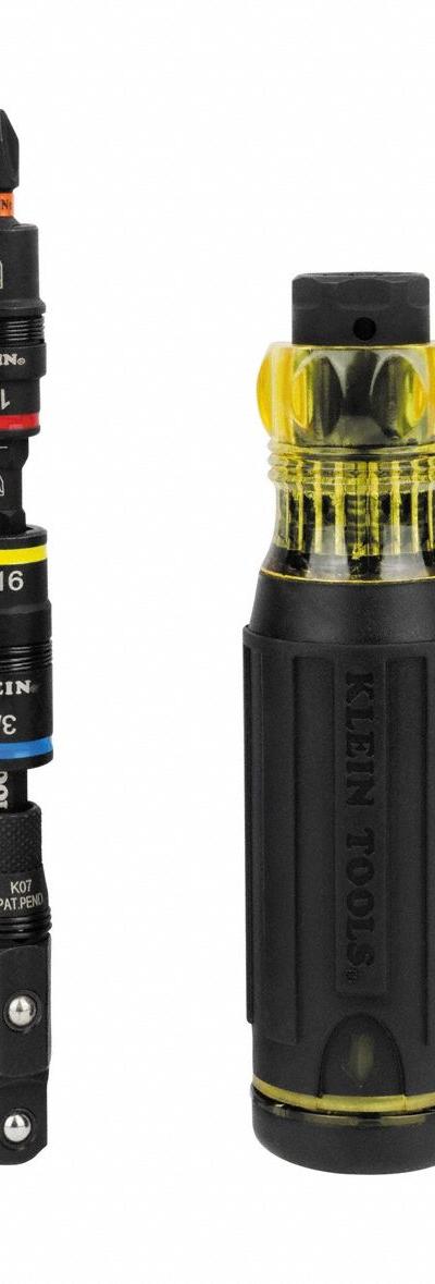 KLEIN TOOLS: Nut Driver/Phillips/Slotted/Square/Torx Tip - Combination Multi-Bit Screw & Nut Drivers