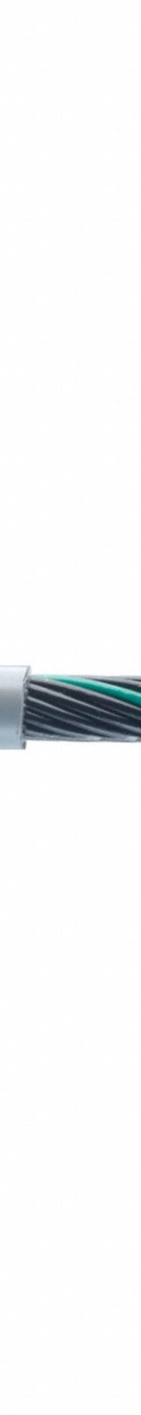 CHAINFLEX Control Cable: 14 AWG Conductor Size, 10 Conductors, PVC, Order by the Foot, Gray (MPN CF130US-25-10). Key specifications — Conductor Size: 14 AWG; Minimum Bend Radius Factor - Fixed: 5 x OD; Minimum Bend Radius Factor - Flexible: 7.5 x OD; Shielding: Unshielded; Brand: CHAINFLEX.
