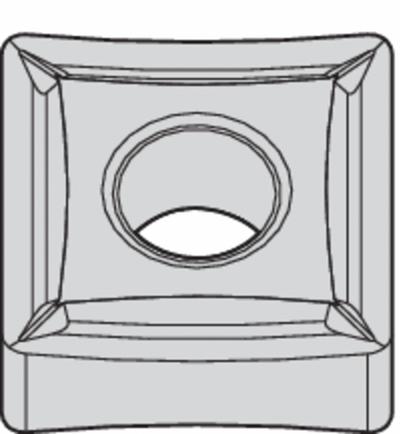 WIDIA Square Turning Insert: SNMP433 - Square (S) Indexable Turning Inserts