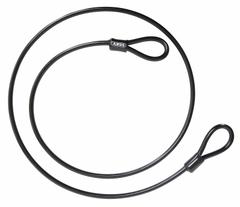 ABUS Security Cables: Straight Cable, 32 3/4 ft Lg, 25/64 in Cable Dia, Black (MPN 10/1000 NON-COILED CABLE). Key specifications — Includes Chain Cover: No; Coating Material: Vinyl; Environment: Indoor and Outdoor; Brand: ABUS.