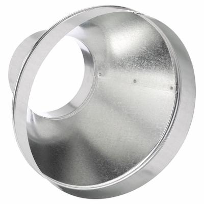 GREENSEAM Duct Reducer: Steel, For 12 in Dia, 10 in Lg, 12 in Inlet Dia, 6 in Outlet Dia - Reducers