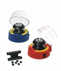 BENCHMARK SCIENTIFIC Mini Centrifuge: BSC1006-R, Mini, 2 x 8 Place PCR Strips, Fixed, Micro Tubes. Key specifications — Brand: BENCHMARK SCIENTIFIC; Capacity: 2 x 8 Place PCR Strips; Manufacturer Part Number: BSC1006-R; Voltage: 115V AC; Display Type: None; For Use With: Micro Tubes; Mounting Type: Benchtop; Programmable: No.