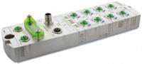 MURRELEKTRONIK Ethernet switch: PROFINET Managed, Surface, 10 Ports, M12, 1000 mbps/Ethernet, IP67 (MPN 58844). Key specifications — Port Type: M12; Manufacturer Part Number: 58844; Brand: MURRELEKTRONIK; Features: Auto-Crossover; IP Rating: IP67; Product Type: Industrial Ethernet Switch; Maximum Input Voltage: 30V DC; Mounting Location: Surface.