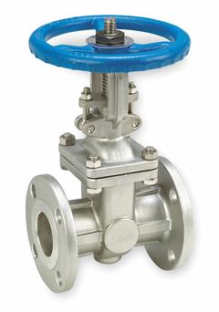 SHARPE Gate Valve: 1 in, 316 Stainless Steel, Rising, Class 150 Flange, 275 psi Max. Pressure (CWP) (MPN 4371004820). Key specifications — Bonnet Material: Stainless Steel; Wedge Material: CF8M Stainless Steel; Brand: SHARPE.