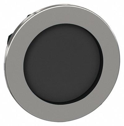 SCHNEIDER Push Button Head: 30 mm Panel Size, Non-Illuminated, Metallic - Heads for Push Buttons