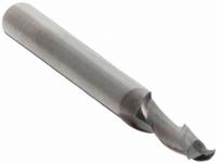 CLEVELAND Square End Mill: Carbide, AlCrN Coated, 2 Flute, 3/64" Mill Dia, 9/64" LOC, 1-1/2" OAL (MPN C76205)
