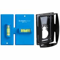 JONARD TOOLS Oscillating Tool Blade Set: 2 Blades, Rectangular, Universal Open-Back Connection (MPN EBW-412). Key specifications — attr1140173: WTL-12; attr1097629: JONARD TOOLS; attr1097591: Makita (w/ Universal Mounts).