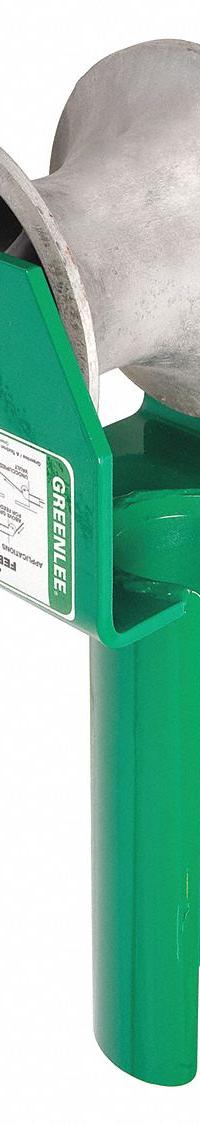 GREENLEE Cable Puller Sheave: 5 in Sheave Wd, 6,050 lb Max, Aluminum (MPN 441-3). Key specifications — attr531818: GREENLEE; attr534204: Feeding Sheave; attr534202: Aluminum.