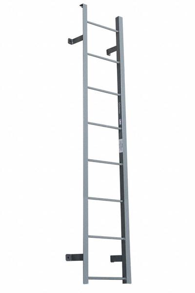 COTTERMAN Fixed Ladder: 5 ft Overall Ht, 21 in Overall Wd, Steel, 300 lb Load Capacity - Fixed Ladders