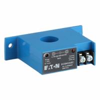 EATON Adjustable Current Sensing Relay: Surface Mounted, 150 A Current Rating, Screw (MPN ECSNOASC). Key specifications — Adjustment Method: Switch; Electrical Connection: Screw Terminal; Monitored Parameters: Undercurrent; Mounting Style: Surface; Status Indicator: LED Indicator; Trip Point: 1 to 150 A; Trip Point Type: Adjustable; Brand: EATON.