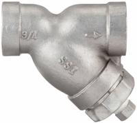 SSI Y Strainer: 2 in, NPT, Perforated, 0.0469 in Screen Size, Stainless Steel, 304 Stainless Steel (MPN 0200-1500Y2TT-B). Key specifications — Brand: SSI; Seal Material: 304 Stainless Steel; Manufacturer Part Number: 0200-1500Y2TT-B; Screen Material: 304 Stainless Steel.