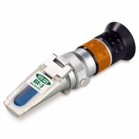 VEE GEE Refractometer: Brix, +/-0.2% Accuracy, Manual, Analog, 5 1/2 in Overall Dp, 0.002 (MPN BX-3). Key specifications — Brand: VEE GEE; Accuracy: +/-0.2 %; Automatic Temperature Compensation Included: Manual; Resolution: 0.002; Test Parameters: Brix.