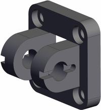 SMC Mounting Bracket: Clevis, Fits 40 mm Bore Dia, 55 mm Overall Lg, DS5040. Key specifications — attr947461: DS5040; attr991689: Mounting Bracket; attr947484: SMC.