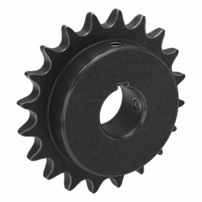 TSUBAKI Single Strand Sprocket: 50, For 5/8 in Chain Pitch, 1 1/8 in Bore Dia, 20 Teeth - Size 50 Fixed-Bore Roller Chain Sprockets