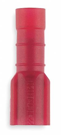 STA-KON Wire Disconnect: Female Socket, Red, Nylon, Full Coverage, 22 AWG – 18 AWG Wire Size (MPN 18RAD-18277). Key specifications — Brand: STA-KON; Manufacturer Part Number: 18RAD-18277.