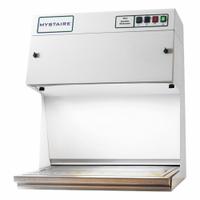 MYSTAIRE Filtered Workstation: 27 3/4 in Overall Wd, 21 3/4 in Overall Dp, 32 in Overall Ht (MPN FE-WS6). Key specifications — Assembly: Fully Assembled; Brand: MYSTAIRE; Base/Stand Included: Yes; Work Surface Included: Yes.