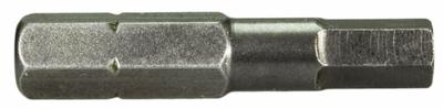 APEX Insert Bit: Insert Bit, Metric, Hex Head, 4 mm Bit Industry Size, Std, Impact Rated - Hex Impact Bits
