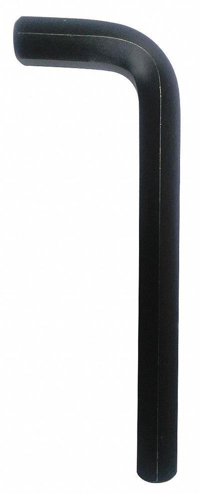 WESTWARD Hex Key: 0 Ball Ends, 5/8 in Tip Size, SAE, Short, Alloy Steel, Black Oxide - L-Shaped Hex Keys
