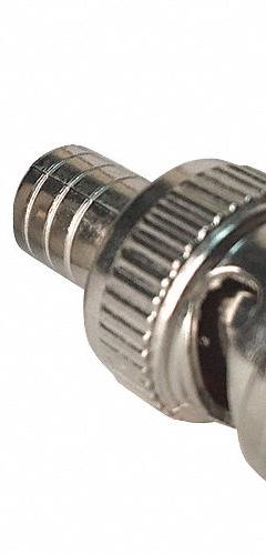 VITEK Coaxial Crimp Connector: Male, Connector, Silver, Crimp-On, RG-59, Plenum, BNC, 10 PK (MPN VT-BNC-CRMP-PLM10). Key specifications — attr930438: Connector; attr930422: VITEK; attr930423: Silver; attr930429: Chrome Plated; attr930430: Male; attr976216: Plenum.