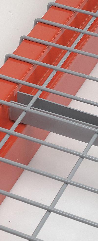 NASHVILLE WIRE Pallet Rack Decking: 46 in x 48 in - Standard-Channel Waterfall Wire Pallet Rack Decking