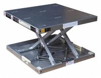 DAYTON Scissor Lift Table: Manual, 300 lb Load Capacity, 17 3/4 in Max Lifting Ht, Hand Winch (MPN 35KT63). Key specifications — Brand: DAYTON; Lift Mechanism: Screw Jack.