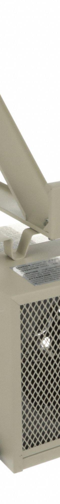 MARKEL Electric Wall & Ceiling Unit Heater: 208/240V AC, 1-phase, 11 in x 10-5/8 in x 9-5/8 in (MPN HF-5840-TCS). Key specifications — Brand: MARKEL; Voltage, Phase: 208/240V AC, 1-phase; Overall Dimensions - H x W x D: 11 in x 10-5/8 in x 9-5/8 in.